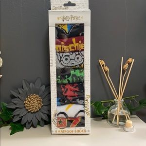 7 Pairs of Low-Cut Harry Potter Socks